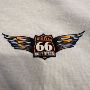 Harley‎ Davidson Shirt Mens Small Tulsa Oklahoma Route 66 Long Sleeve Graphic